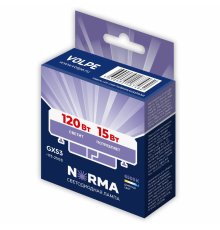 Лампа светодиодная Volpe Norma LED-GX53-15W/6500K/GX53/FR/NR UL-00011434