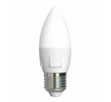 Лампа светодиодная Uniel LED-C37 7W/6500K/E27/FR PLP01WH UL-00011015