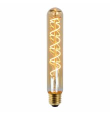 Лампа светодиодная диммируемая Lucide E27 5W 2200K янтарная 49035/20/62