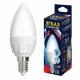 Светодиодная лампа Uniel LED-C37 7W/6500K/E14/FR PLP01WH UL-00011014
