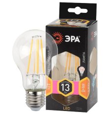 Лампа светодиодная Эра E27 13W 2700K F-LED A60-13W-827-E27 Б0035027