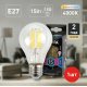 Лампа светодиодная Эра E27 15W 4000K F-LED A60-15W-840-E27 Б0046983