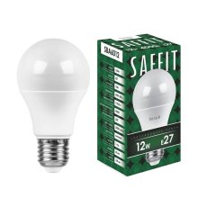 Лампа светодиодная Saffit SBA6012 шар E27 12W 4000K 55008