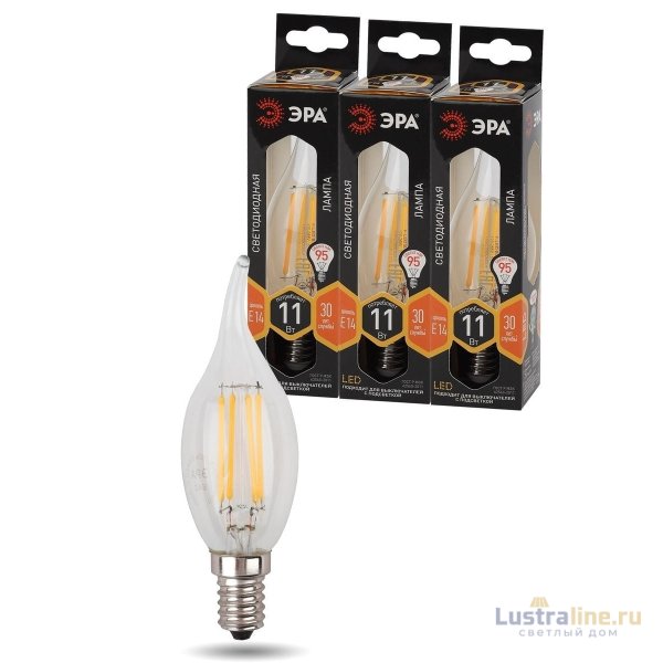 Лампа светодиодная Эра E14 11W 2700K F-LED BXS-11W-827-E14 Б0047001 Лампа светодиодная Эра E14 11W 2700K F-LED BXS-11W-827-E14 Б0047001