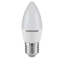 Лампа светодиодная Elektrostandard E27 6W 4200K свеча матовая 4690389055287