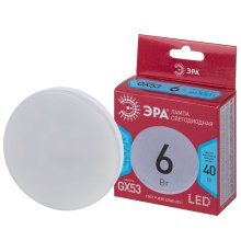 Лампа светодиодная Эра GX53 6W 4000K LED GX-6W-840-GX53 R Б0054243