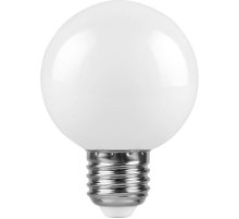 Лампа светодиодная Feron E27 3W 2700K Шар Матовая LB-371 25903