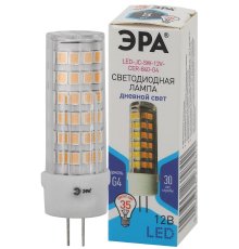 Лампа светодиодная Эра G4 5W 4000K LED JC-5W-12V-CER-840-G4 Б0049088