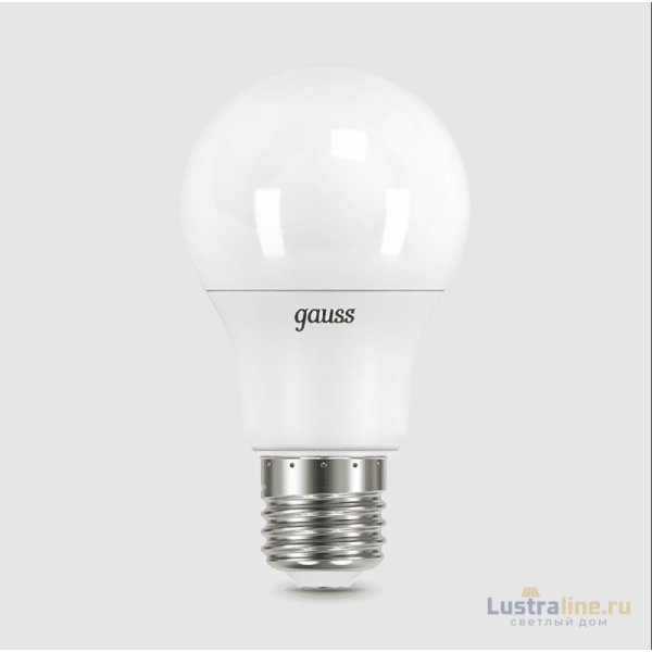Лампа светодиодная Gauss E27 7W 6500K матовая 102502307