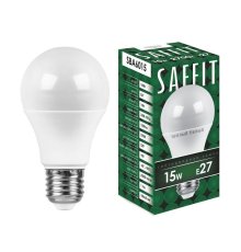 Лампа светодиодная Saffit SBA6015 шар E27 15W 2700K 55010