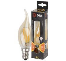 Лампа светодиодная Эра E14 7W 2700K F-LED BXS-7W-827-E14 gold Б0027965