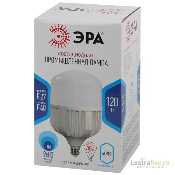 Светодиодная лампа Эра LED POWER T160-120W-4000-E27/E40 Б0051793