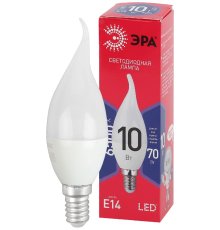 Лампа светодиодная Эра E14 10W 6500K LED BXS-10W-865-E14 R Б0045343