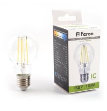 Лампа светодиодная Feron LB-615 Шар E27 15W 4000K 38242