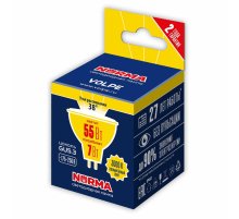 Лампа светодиодная Volpe Norma LED-JCDR-7W/3000K/GU5.3/38D/NR UL-00011187 Лампа светодиодная Volpe Norma LED-JCDR-7W/3000K/GU5.3/38D/NR UL-00011187
