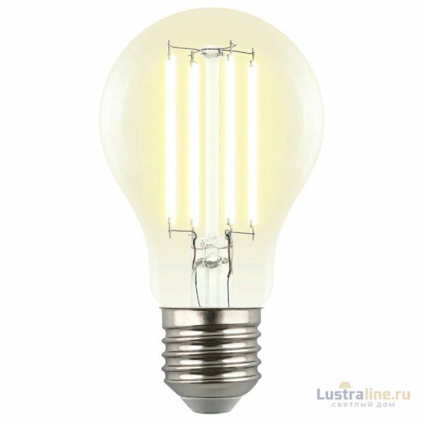 Лампа светодиодная филаментная Uniel LED-A60-5W/3000K/E27/CL GLY01TR UL-00011932