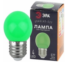 Лампа светодиодная Эра E27 1W 3000K ERAGL45-E27 Б0049574