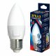 Лампа светодиодная Uniel LED-C37 7W/6500K/E27/FR PLP01WH UL-00011015
