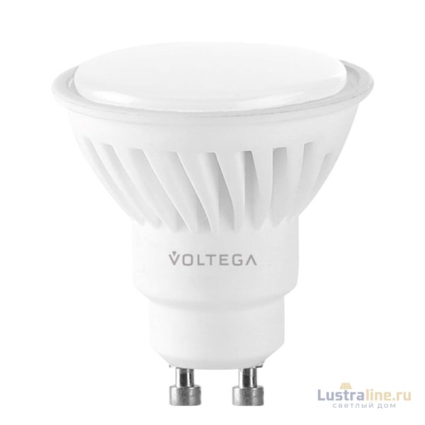Лампа светодиодная Voltega GU10 10W 4000K матовая VG1-S1GU10cold10W-C 7073 Лампа светодиодная Voltega GU10 10W 4000K матовая VG1-S1GU10cold10W-C 7073