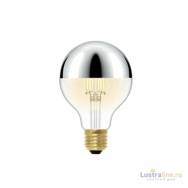 Ретро лампа светодиодная Loft It Edison Bulb G80LED Chrome