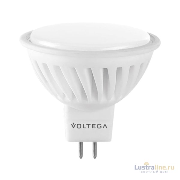 Лампа светодиодная Voltega GU5.3 10W 2800K матовая VG1-S2GU5.3warm10W-C 7074