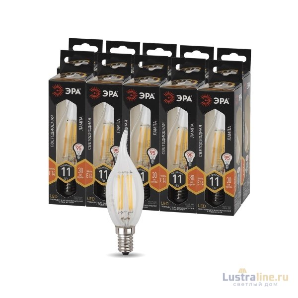 Лампа светодиодная Эра E14 11W 2700K F-LED BXS-11W-827-E14 Б0047001 Лампа светодиодная Эра E14 11W 2700K F-LED BXS-11W-827-E14 Б0047001