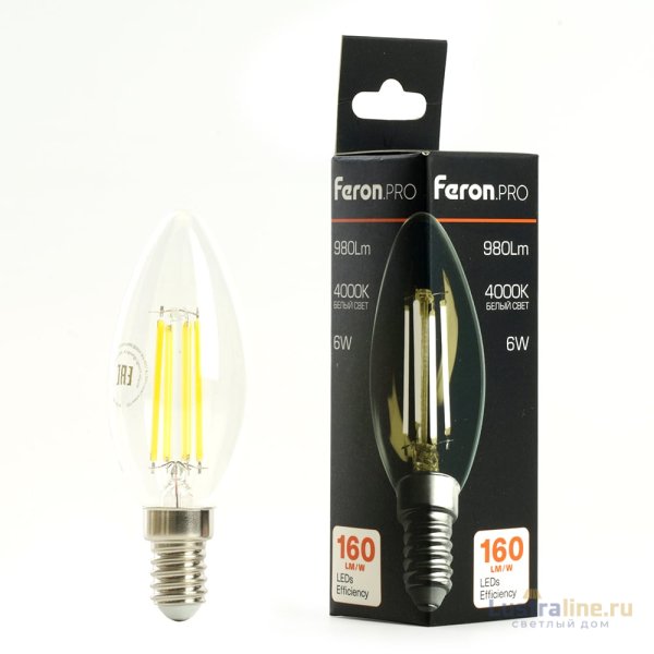 Светодиодная лампа Feron LB-1206 E14 6W 4000K 51245 Светодиодная лампа Feron LB-1206 E14 6W 4000K 51245