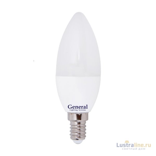 Светодиодная лампа General GLDEN-CF-7-230-E14-6500 638100