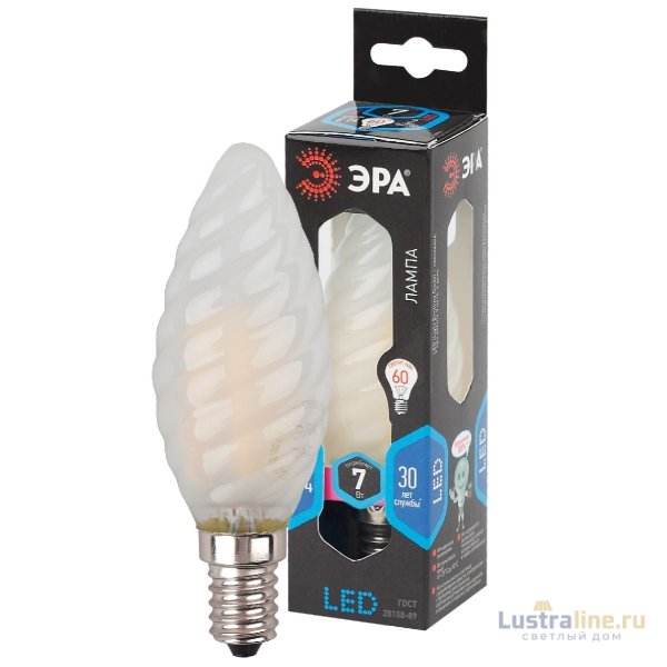 Светодиодная лампа Эра F-LED BTW-7W-840-E14 frost Б0027963 Светодиодная лампа Эра F-LED BTW-7W-840-E14 frost Б0027963