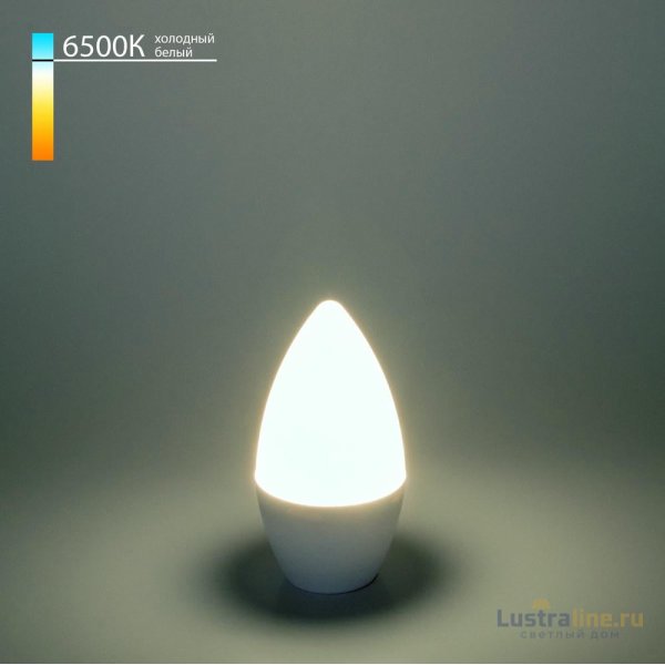Лампа светодиодная Elektrostandard E14 6W 6500K матовая 4690389051203 Лампа светодиодная Elektrostandard E14 6W 6500K матовая 4690389051203