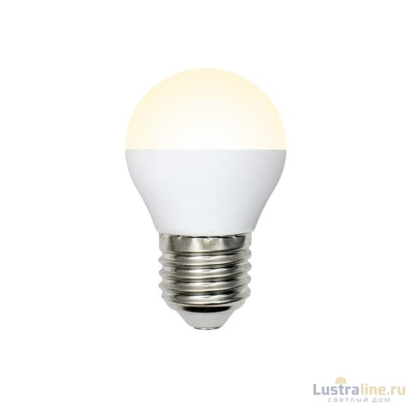 Лампа светодиодная (UL-00003829) Volpe E27 9W 3000K матовая LED-G45-9W/WW/E27/FR/NR