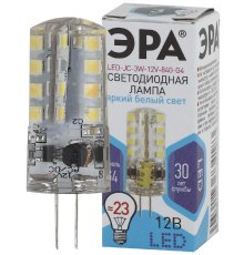 Лампа светодиодная Эра G4 3W 4000K LED JC-3W-12V-840-G4 Б0033194
