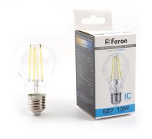 Лампа светодиодная Feron LB-613 Шар E27 13W 6400K 48283