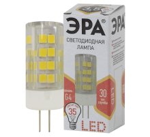 Лампа светодиодная Эра G4 3,5W 2700K LED JC-3,5W-220V-CER-827-G4 Б0027855