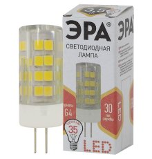 Лампа светодиодная Эра G4 3,5W 2700K LED JC-3,5W-220V-CER-827-G4 Б0027855