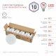 Лампа светодиодная Эра GX53 10W 6500K LED GX-10W-865-GX53 R (10-PACK) Б0045327