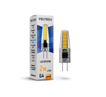 Лампа светодиодная Voltega G4 2W 2800K VG9-K1G4warm2W 7144