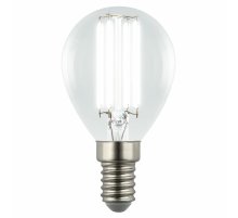 Лампа светодиодная филаментная Uniel LED-G45-4W/4000K/E14/CL GLY01TR UL-00011939