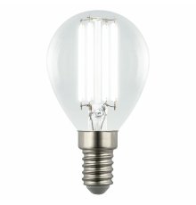 Лампа светодиодная филаментная Uniel LED-G45-4W/4000K/E14/CL GLY01TR UL-00011939