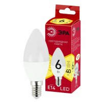 Лампа светодиодная Эра E14 6W 2700K LED B35-6W-827-E14 R Б0052383