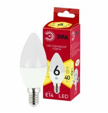 Лампа светодиодная Эра E14 6W 2700K LED B35-6W-827-E14 R Б0052383
