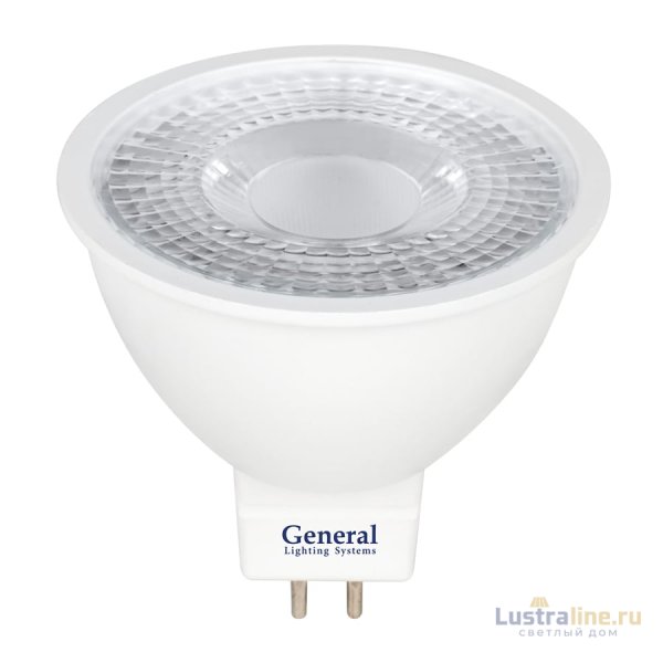 Светодиодная лампа General GLDEN-MR16-DIF-7-230-GU5.3-2700 661594 Светодиодная лампа General GLDEN-MR16-DIF-7-230-GU5.3-2700 661594