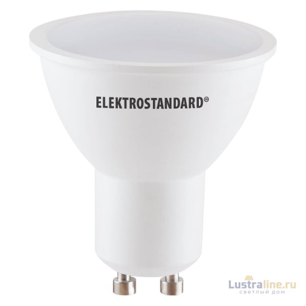 Лампа светодиодная Elektrostandard GU10 9W 6500K матовая 4690389066344 Лампа светодиодная Elektrostandard GU10 9W 6500K матовая 4690389066344