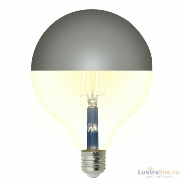 Лампа светодиодная Uniel Sky LED-G125-4W/3000K/E27/CL MIRROR/CHROME PLS02WH UL-00011793