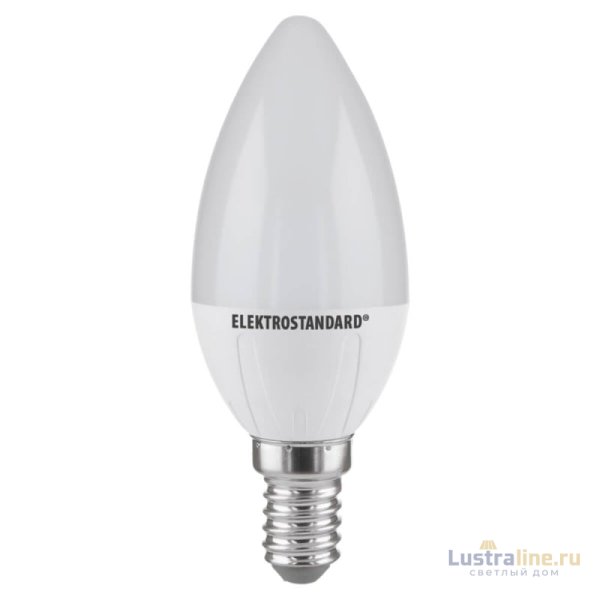 Лампа светодиодная Elektrostandard E14 6W 6500K матовая 4690389051203 Лампа светодиодная Elektrostandard E14 6W 6500K матовая 4690389051203