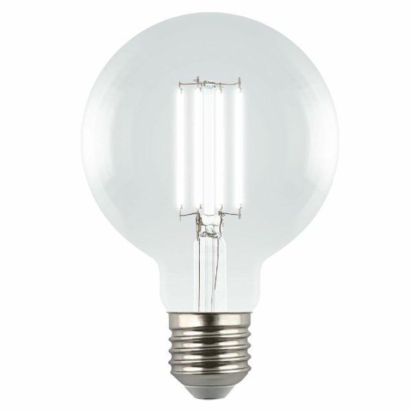 Лампа светодиодная филаментная Uniel LED-G95-5W/4000K/E27/CL GLY01TR UL-00011943