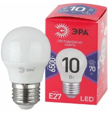 Лампа светодиодная Эра E27 10W 6500K LED P45-10W-865-E27 R Б0045355
