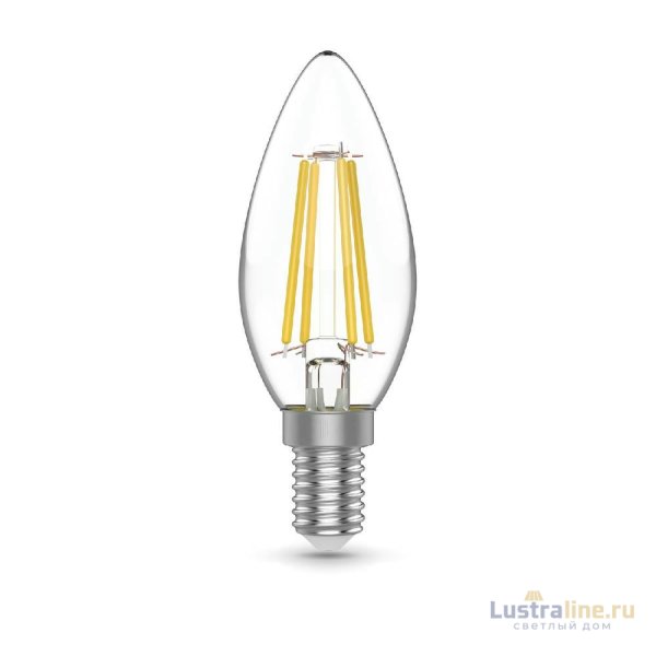 Лампа светодиодная Gauss Basic Filament E14 5,5W 4100K 1031126T
