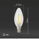 Лампа светодиодная Эра E14 11W 4000K F-LED B35-11w-840-E14 Б0046987
