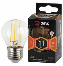 Лампа светодиодная Эра E27 11W 2700K F-LED P45-11w-827-E27 Б0047013